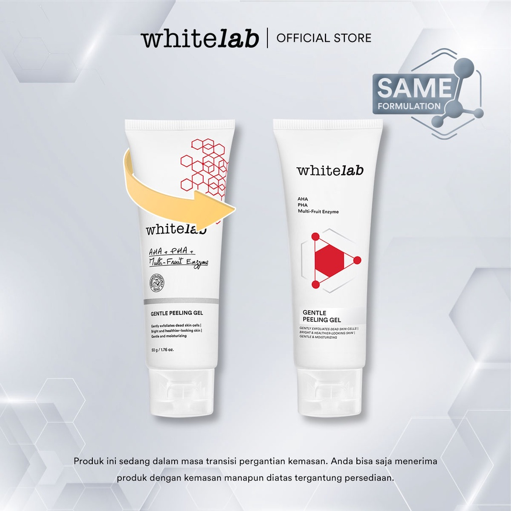 Jual Whitelab Gentle Peeling Gel Gel Pengangkat Sel Kulit Mati Untuk