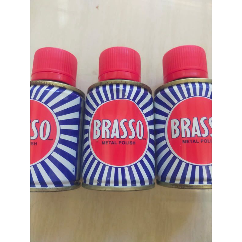 Jual brasso metal Polish pengkilat logam100ml Shopee Indonesia