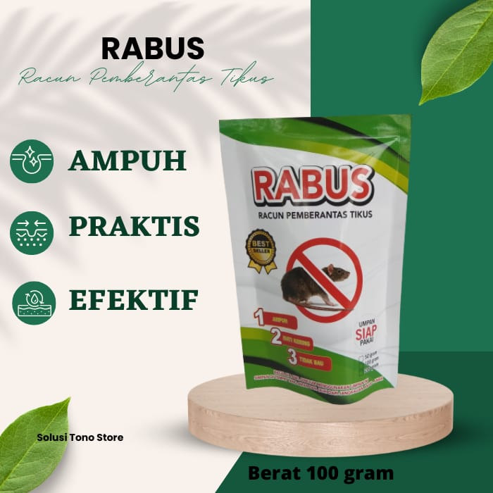 Jual Racun Tikus Mati Kering Dan Gak Bau Rabus 100 Gram Paling Ampuh