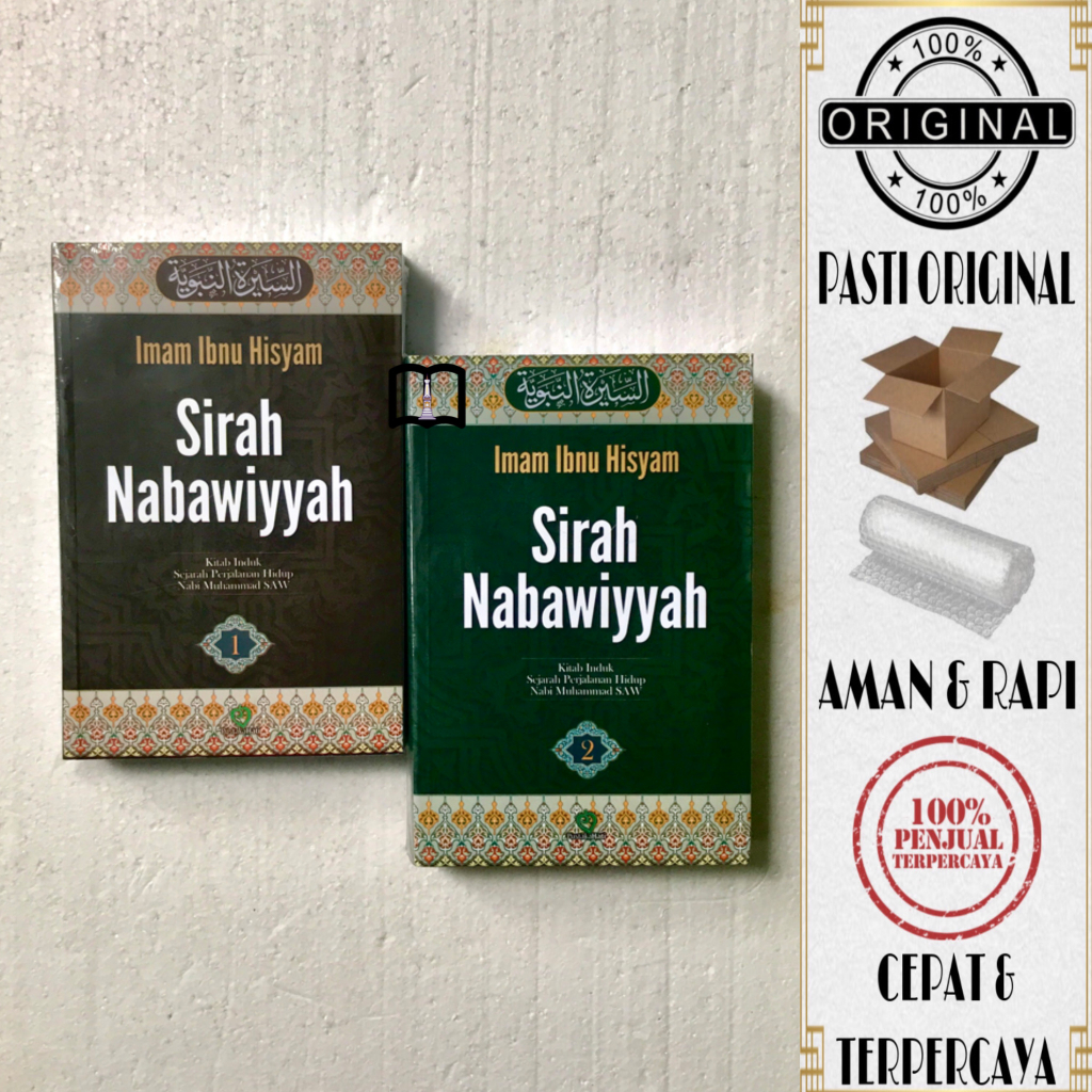 Jual Paket Buku Sirah Nabawiyah Kitab Induk Sejarah Perjalanan Hidup