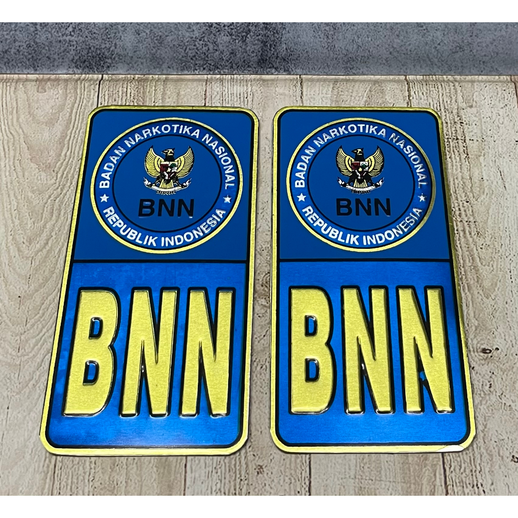 Jual Stiker Plat BNN - Stiker Plat - Stiker BNN | Shopee Indonesia