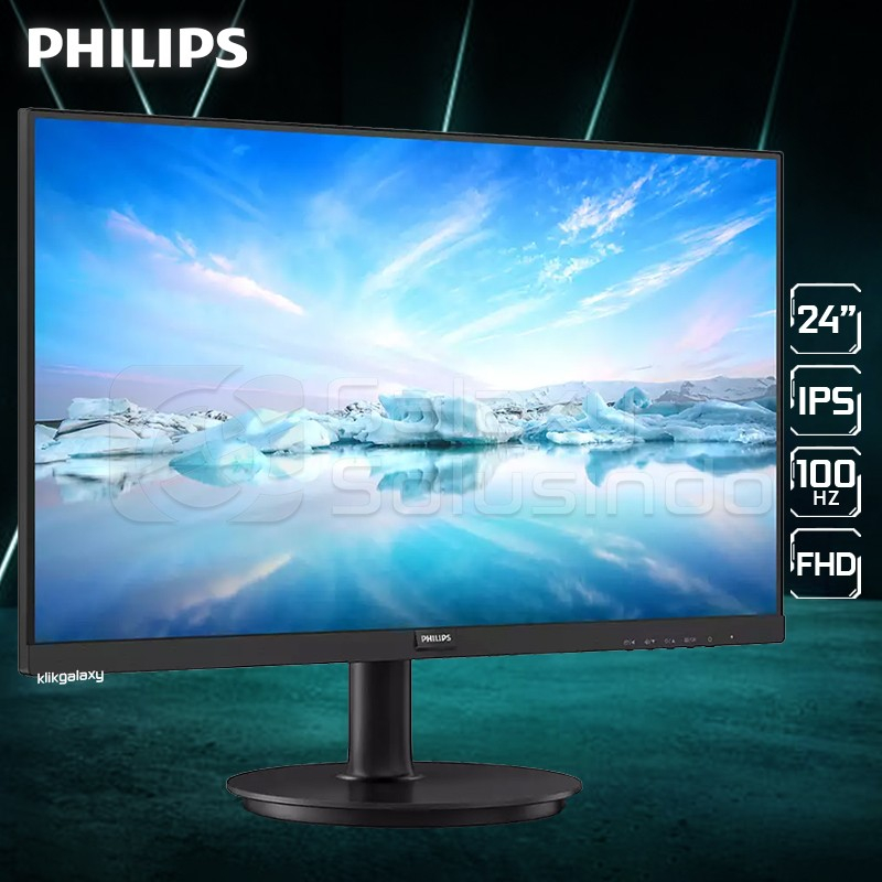 Jual Monitor LED Philips 241V8B 24 100Hz IPS FHD 1080p VGA HDMI VESA ...