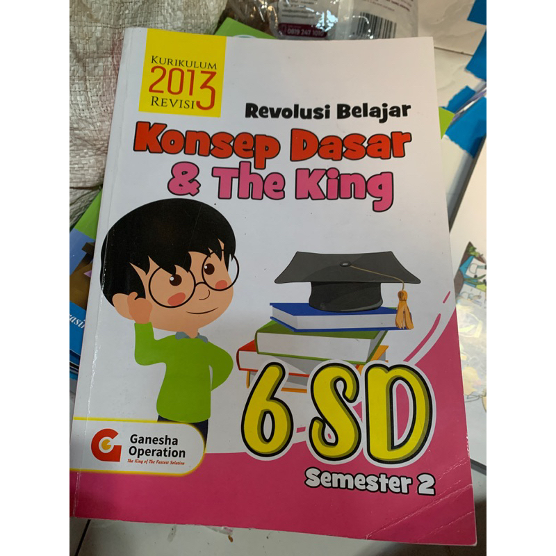 Jual Revolusi Belajar Konsep Dasar & The King SD Kelas 6 | Shopee Indonesia