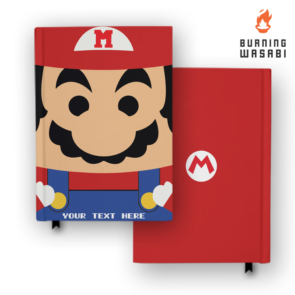Jual Notebook Buku Game Super Mario Bros 8 Game Anime Manga Hardcover ...