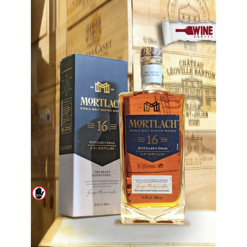 Jual WHISKY Mortlach 16 Year Old Distillers Dram Single Malt Scotch Whisky Shopee Indonesia