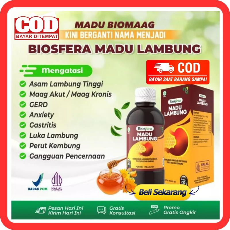 Jual Biosfera Madu Lambung Madu Biosfera Biomaag Biomag Biomagh