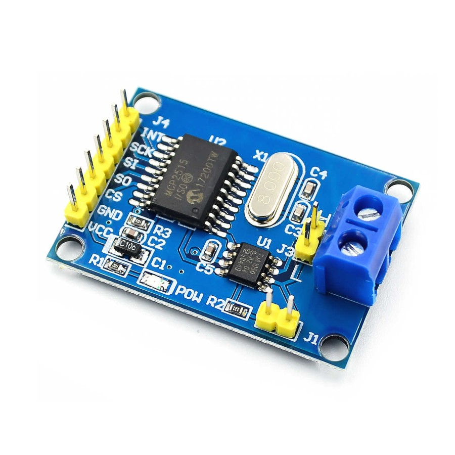 Jual Modul MCP2515 CAN Bus TJA1050 Module Receiver SPI for Arduino ...