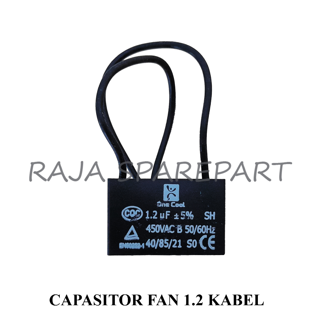 Jual Kapasitor Kipas Angin CAPASITOR 1,2UF KABEL Shopee Indonesia