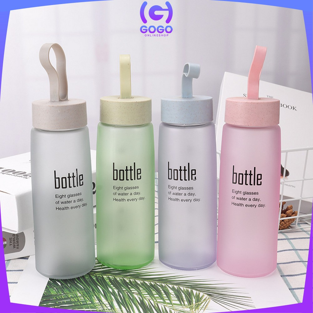 Jual GOGO-C908 Bottle Botol Minum Doff 500ML Warna Pastel Elegant ...