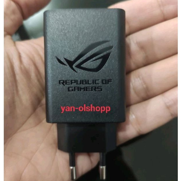 Jual Asus Rog phone 2 3 5 30W Power adapter USB-C hyper charger ...