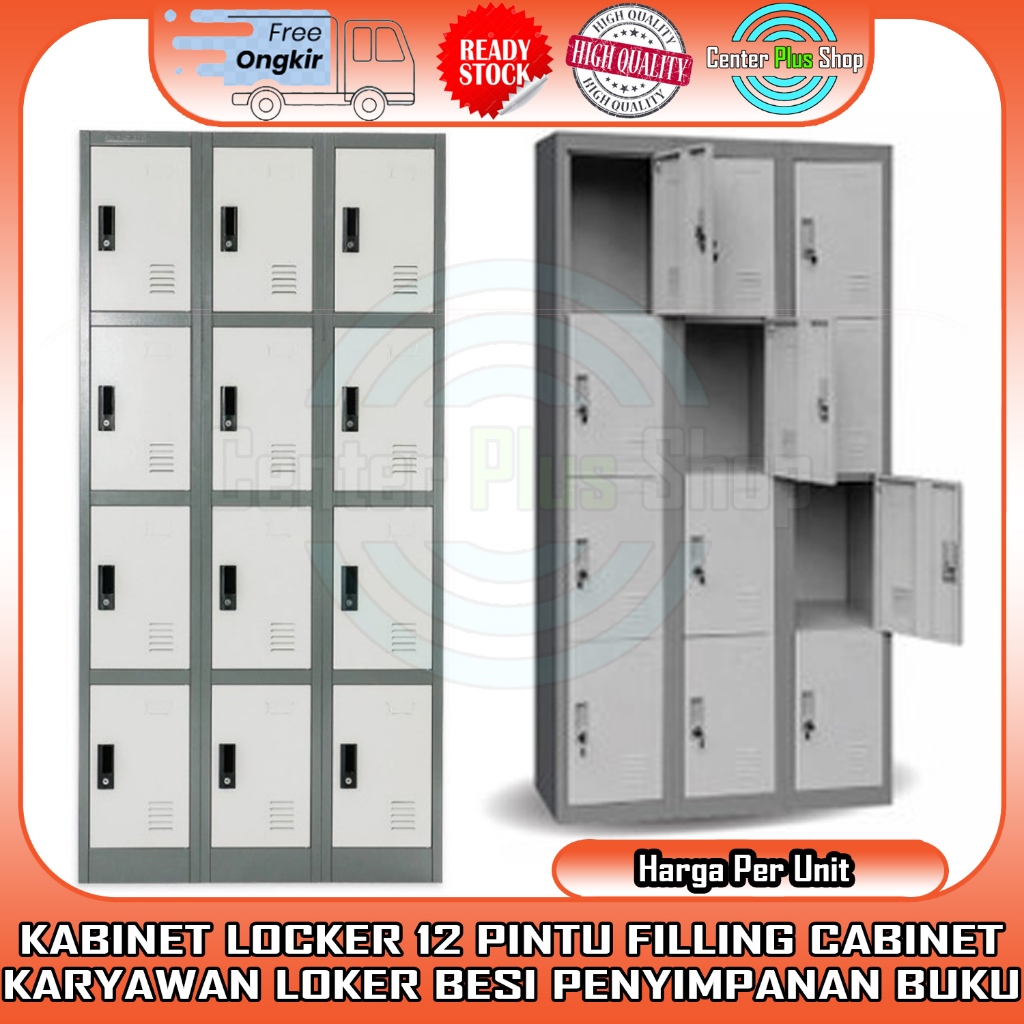 Jual [Kargo] LOKER BESI LEMARI FILLING CABINET LOKER 12 PINTU HS L12 ...