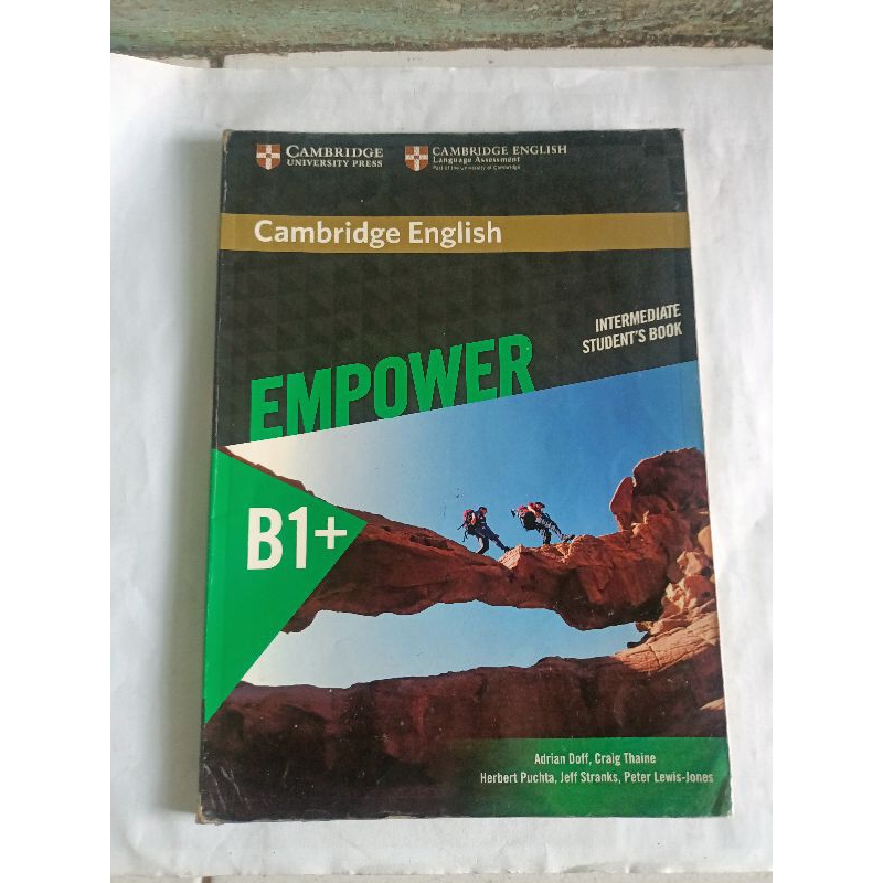 Jual ori CAMBRIDGE ENGLISH EMPOWER INTERMEDIATE STUDENTS BOOK TANPA CD ...