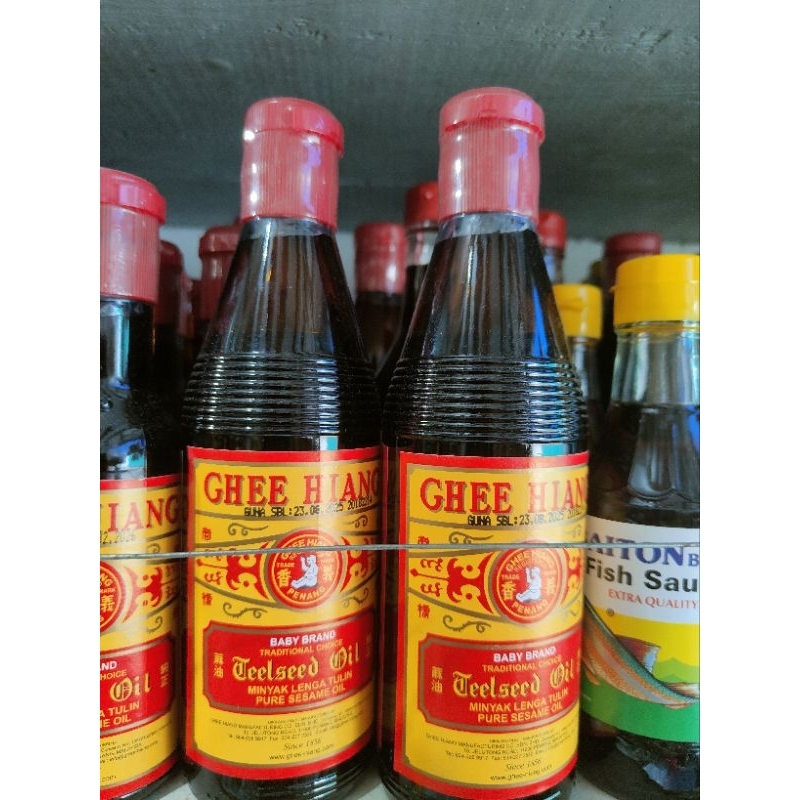Jual GHEE HIANG BABY BRAND PURE SESAME OIL 330ML/MINYAK WIJEN GHEE