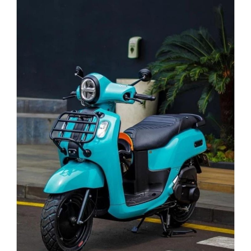 Jual Rak depan besi Yamaha Fazzio / Front rack Fazzio | Shopee Indonesia
