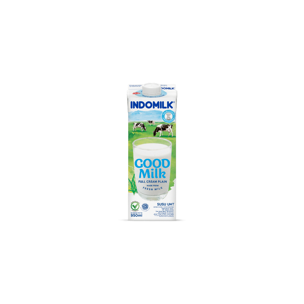 Jual INDOMILK GOOD MILK FULL CREAM PLAIN 1000 ML SUPER HEMAT Shopee