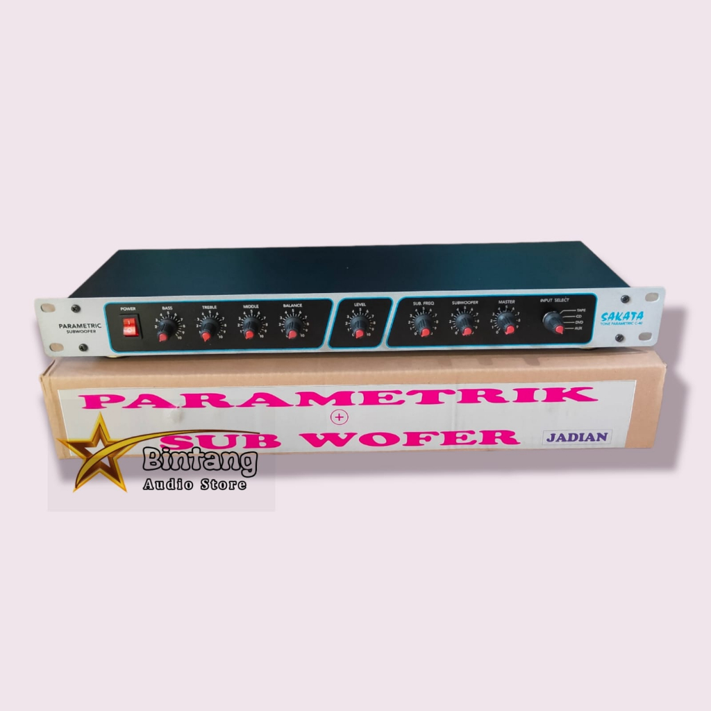 Jual PARAMETRIK C40 MACHINTOS + Subwoofer Barang JADIAN Tinggal Pakai ...