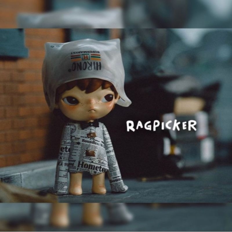 Jual POP MART Hirono Ragpicker Little Miscief Series Open Box Confirm ...