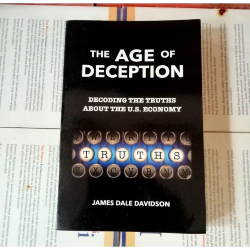 Jual BUKU ORIGINAL THE AGE OF DECEPTION DECODING THE TRUTHS ABOUT THE ...
