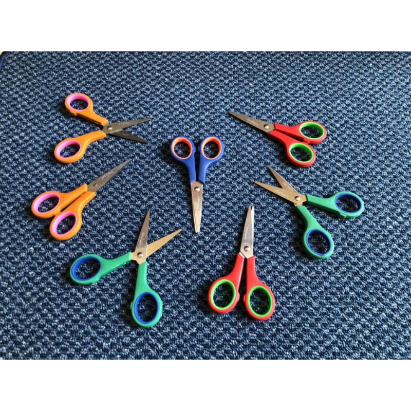 Jual GUNTING KECIL / GUNTING KERTAS WARNA WARNI (PERPCS) | Shopee Indonesia