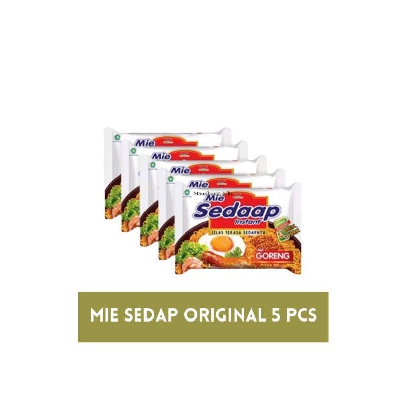 Jual Mie Sedap Goreng All Varian X Pcs Shopee Indonesia