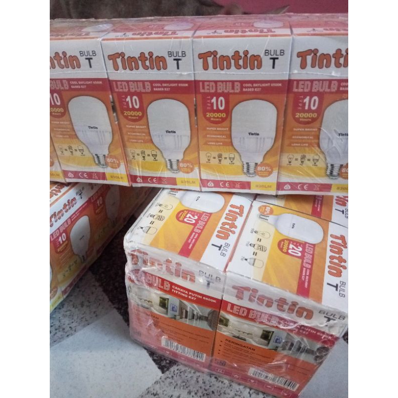 Jual Lampu Led Tintin 10watt Super Terang Harga Hemat Di Kantong