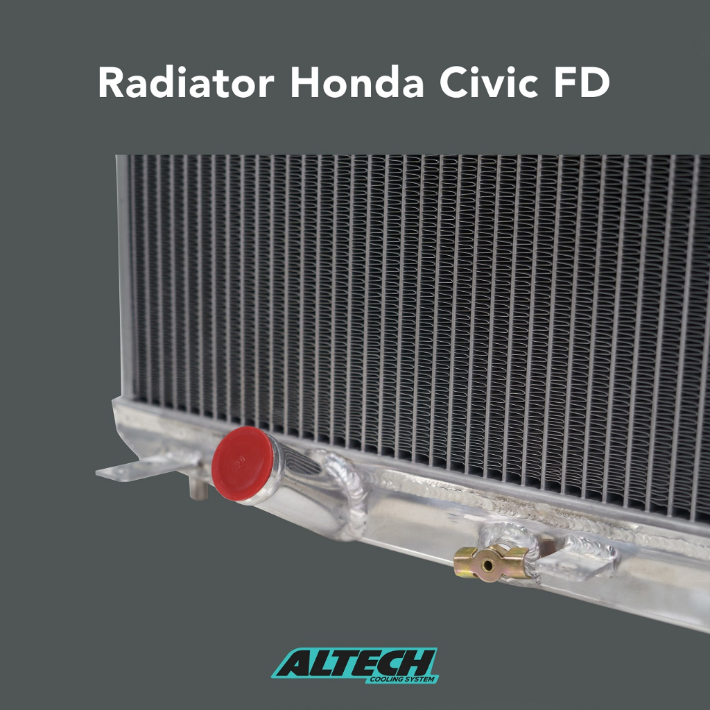 Jual Altech Race Alumunium Radiator 2 Ply Honda Civic FD | Shopee Indonesia