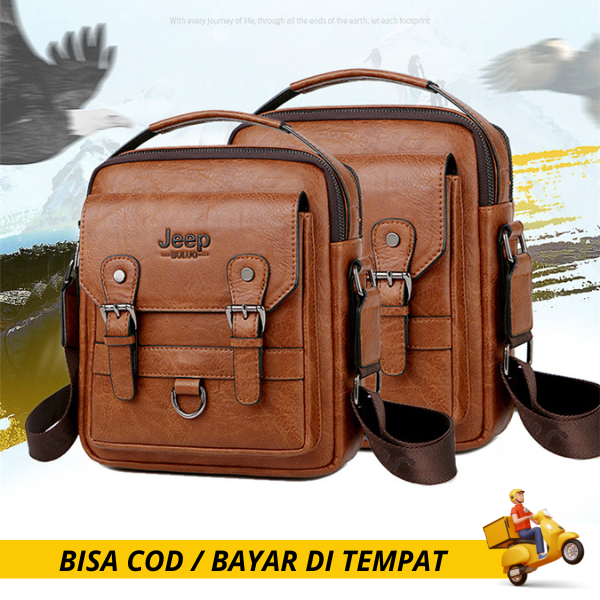 Jual PROMO TAS JEEP CURREN 8642 || TAS JOSSE || TAS SELEMPANG/SLIG