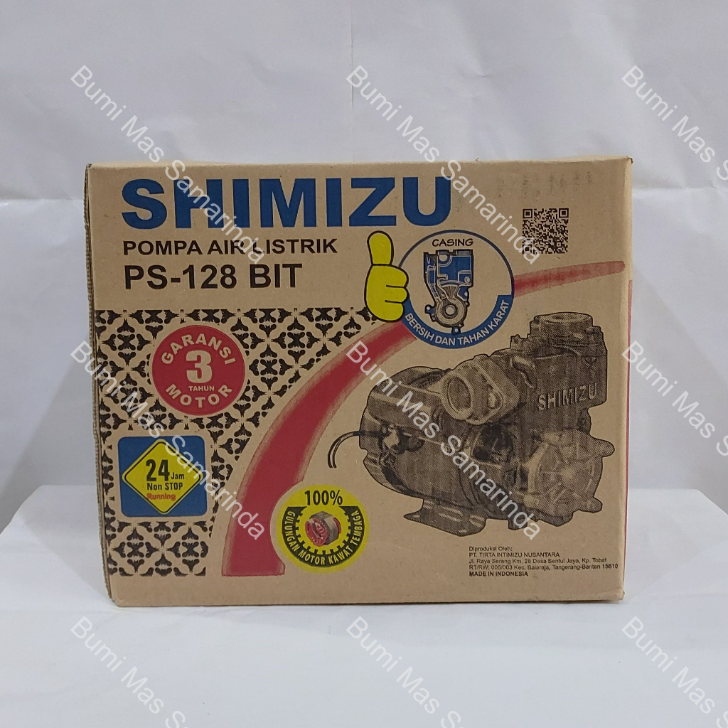 Jual SHIMIZU POMPA AIR PS-128 BIT SUMUR DANGKAL NON AUTO | Shopee Indonesia