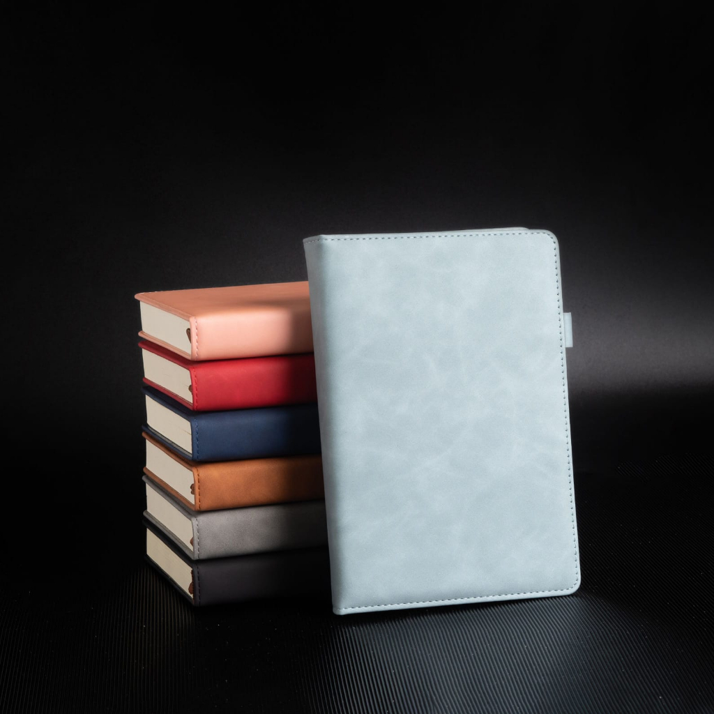 Jual [BISA CUSTOM] Buku Agenda Notebook Kulit Custom Ukuran A5/ Buku