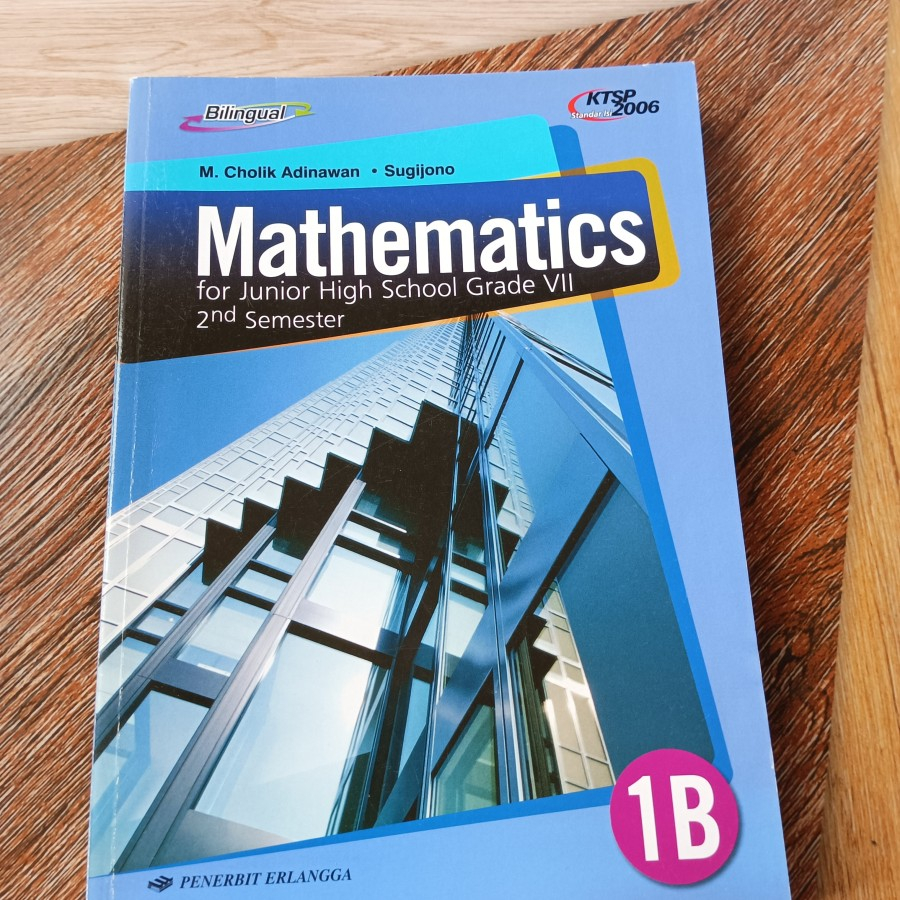 Jual Buku Mathematics 1B Kelas VII SMP | Shopee Indonesia