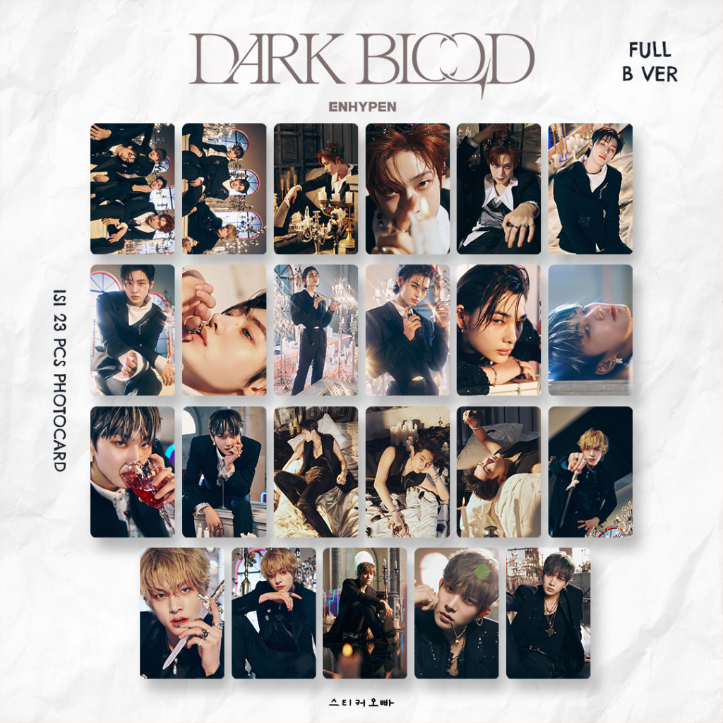 Jual Photocard Enhypen Dark Blood (Full Ver) | Shopee Indonesia