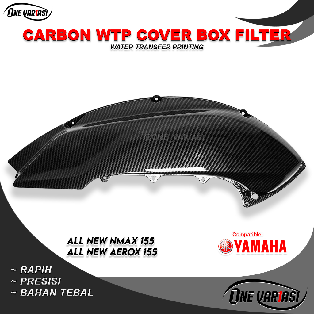 Jual COVER TUTUP BOX FILTER NMAX NEW CARBON / TUTUP BOX FILTER AEROX ...