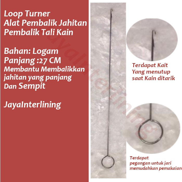 Jual ALAT PEMBALIK JAHITAN ATAU LOOP TUNER | Shopee Indonesia