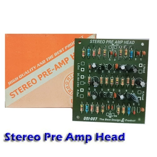 Jual Kit PreAmp Head Stereo Preamp Head penguat Transistor C945 915v