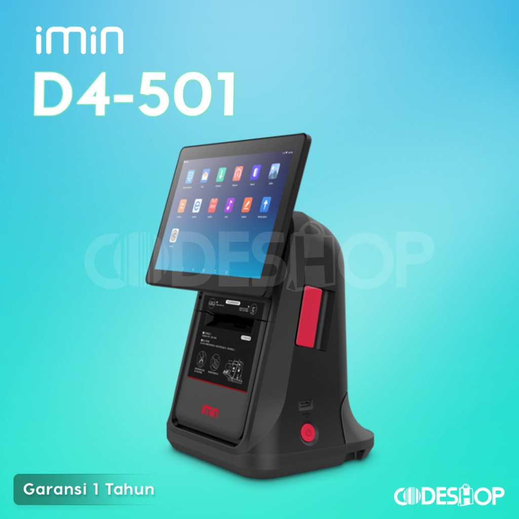 Jual Mesin Kasir Pos Touchscreen Imin D Android Single Display