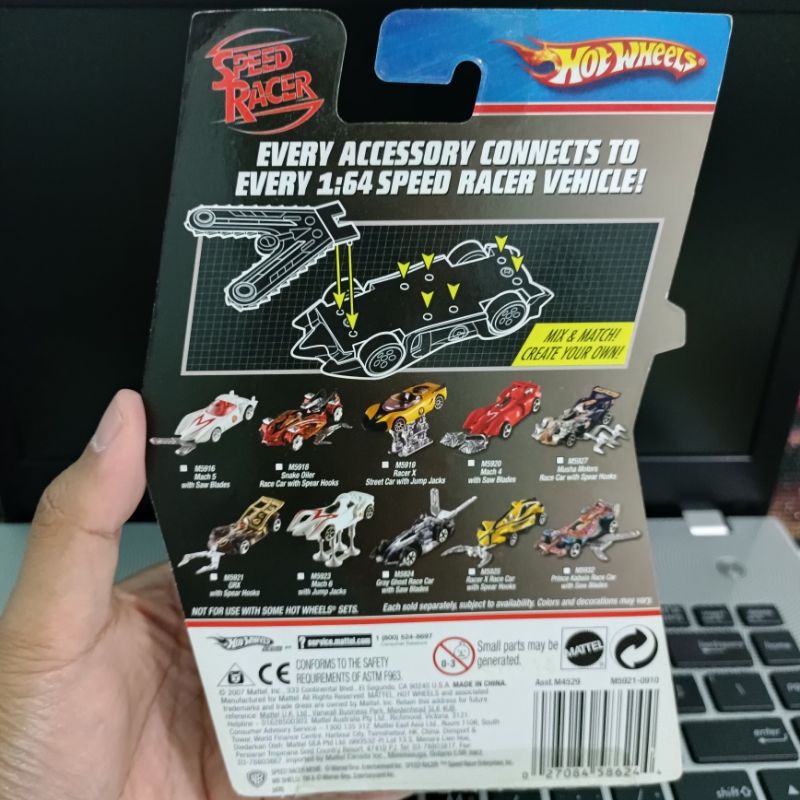 Jual Diecast Hot Wheels Speed Racer Movie GRX Racers Jack Cannonball ...