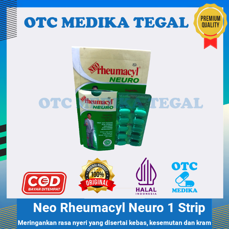 Jual Neo Rheumacyl Neuro 1 Strip Meringankan rasa nyeri yang disertai ...