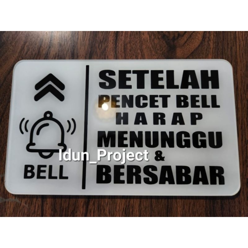 Jual Sign Board Akrilik Terlengkap - Daftar Harga Januari 2024 & Cicilan 0%