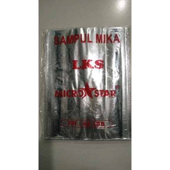 Jual Sampul Plastik Mika Lks Isi 10 Lembar Untuk Buku Paket Pelajaran