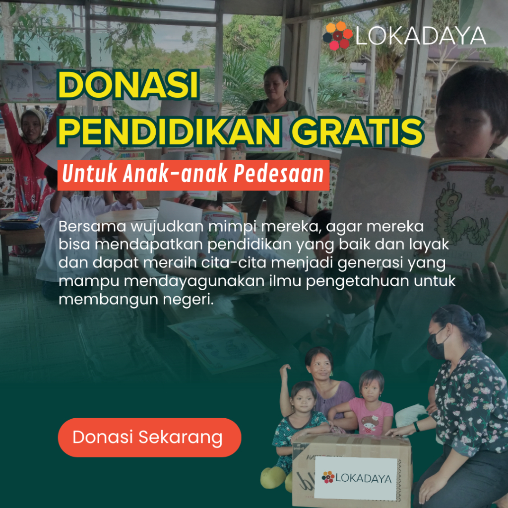 Gerakan Patungan Digital Bantuan Pendidikan Anak Kurang Mampu