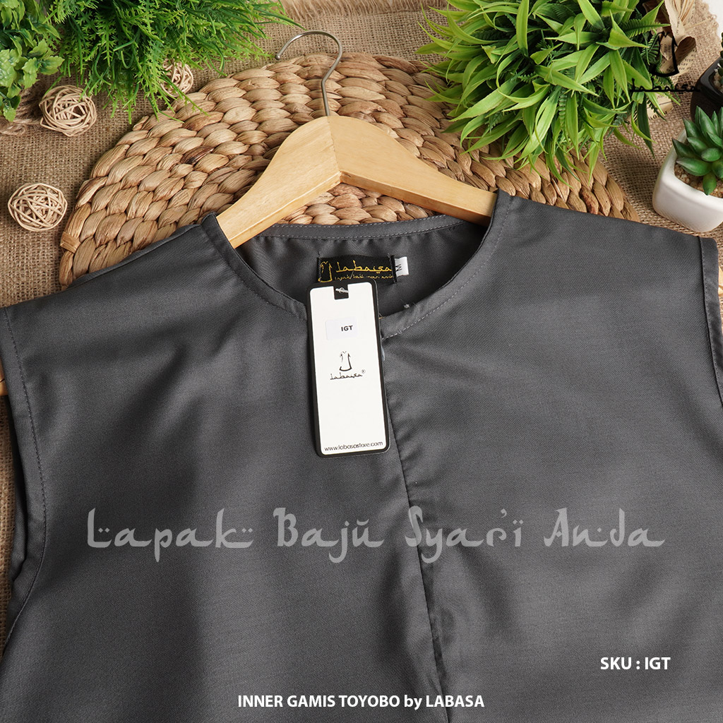 Jual Inner Gamis Tanpa Lengan Polos Toyobo Sarah Series | Inner Dress ...