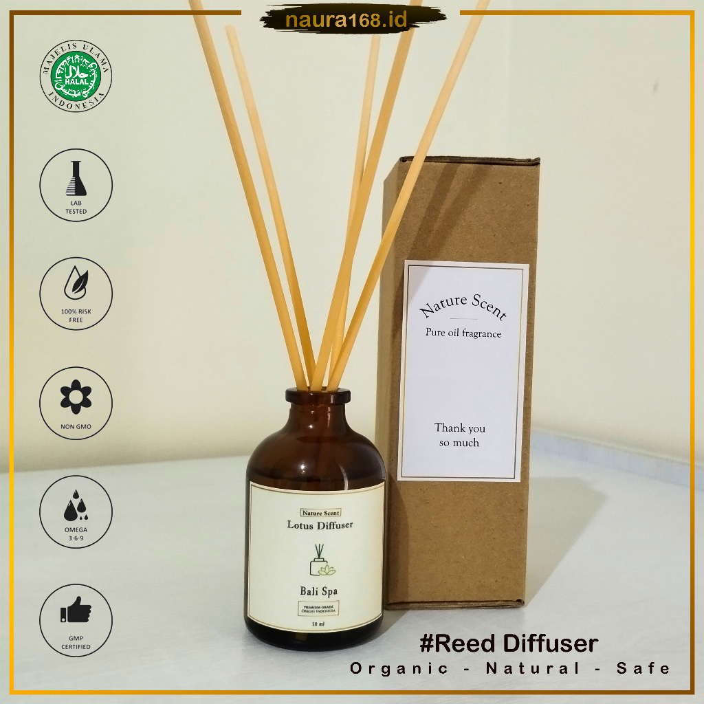 Jual REED DIFFUSER STICK AROMATHERAPY WITH ESSENTIALS OIL pengharum