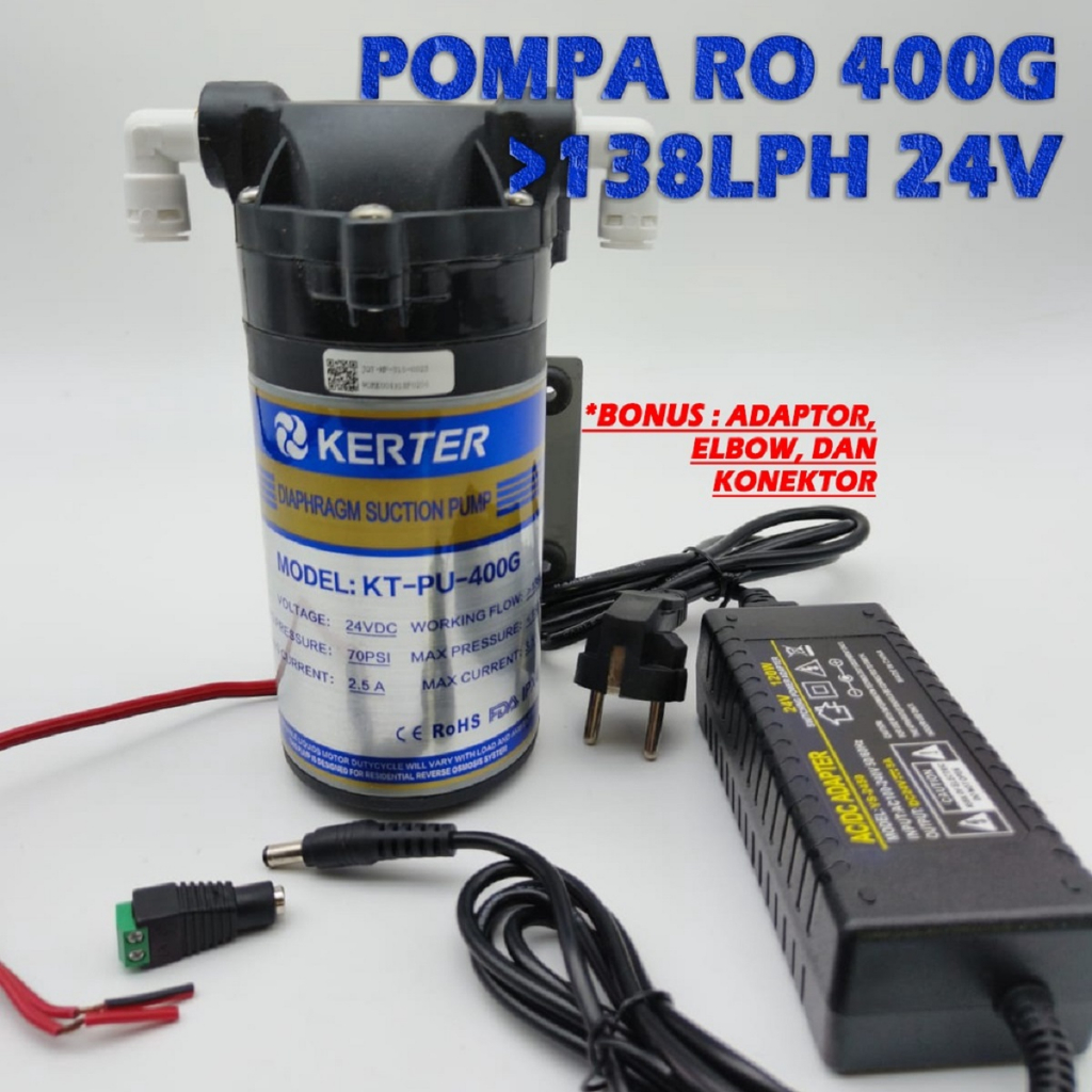 Jual Booster Pump Ro G Pompa Reverse Osmosis V G Lengkap