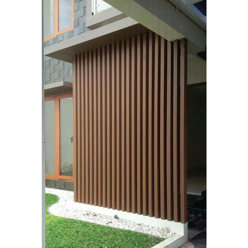 Jual Partisi WPC Outdoor | Partisi Square Tube | WPC Hollow Tube ...