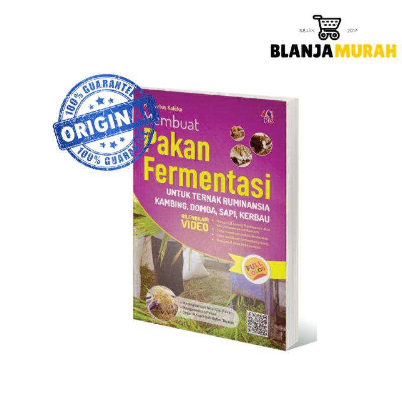 Jual MEMBUAT PAKAN FERMENTASI UNTUK TERNAK RUMINANSIA KAMBING DOMBA ...