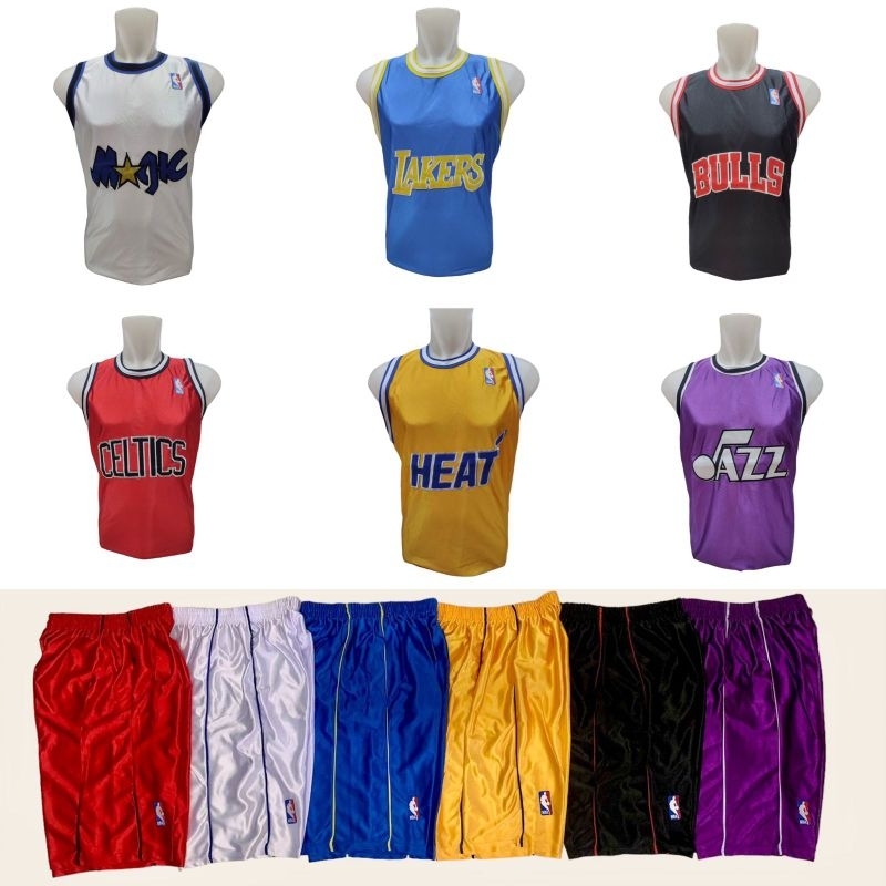 Jual Jersey Basket Singlet Dewasa Baju Pria Wanita Kaos Atasan Olahraga ...