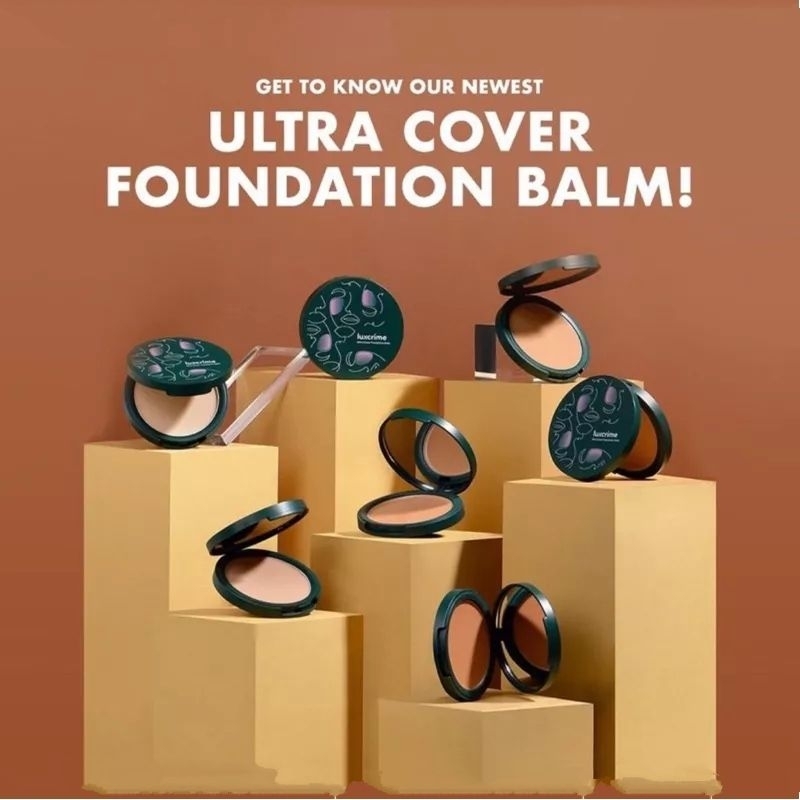 Jual Luxcrime Ultra Cover Foundation Balm Shopee Indonesia