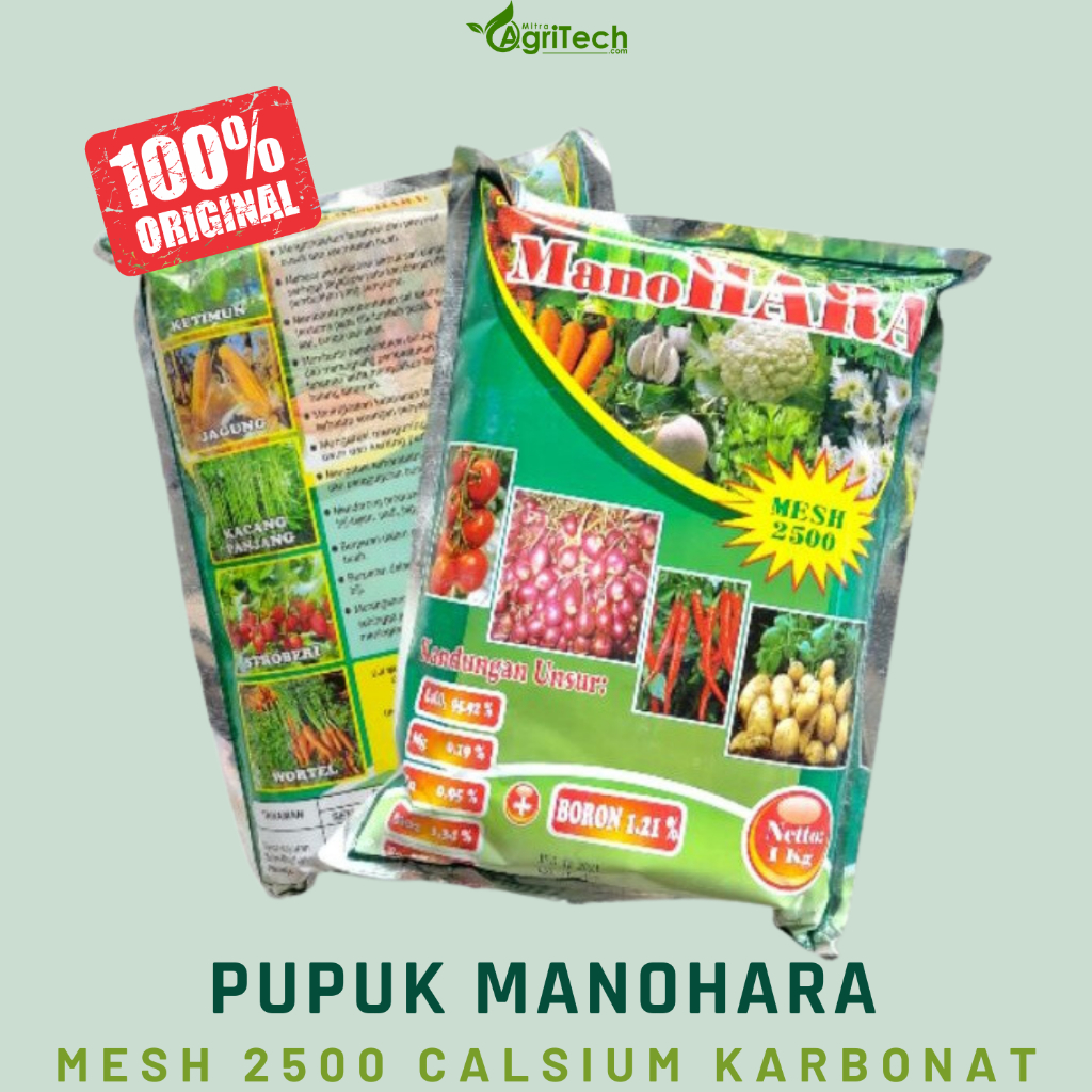 Jual PUPUK MANOHARA ISI 1 KG KEMASAN PABRIK KALSIUM BORON BORONI ...