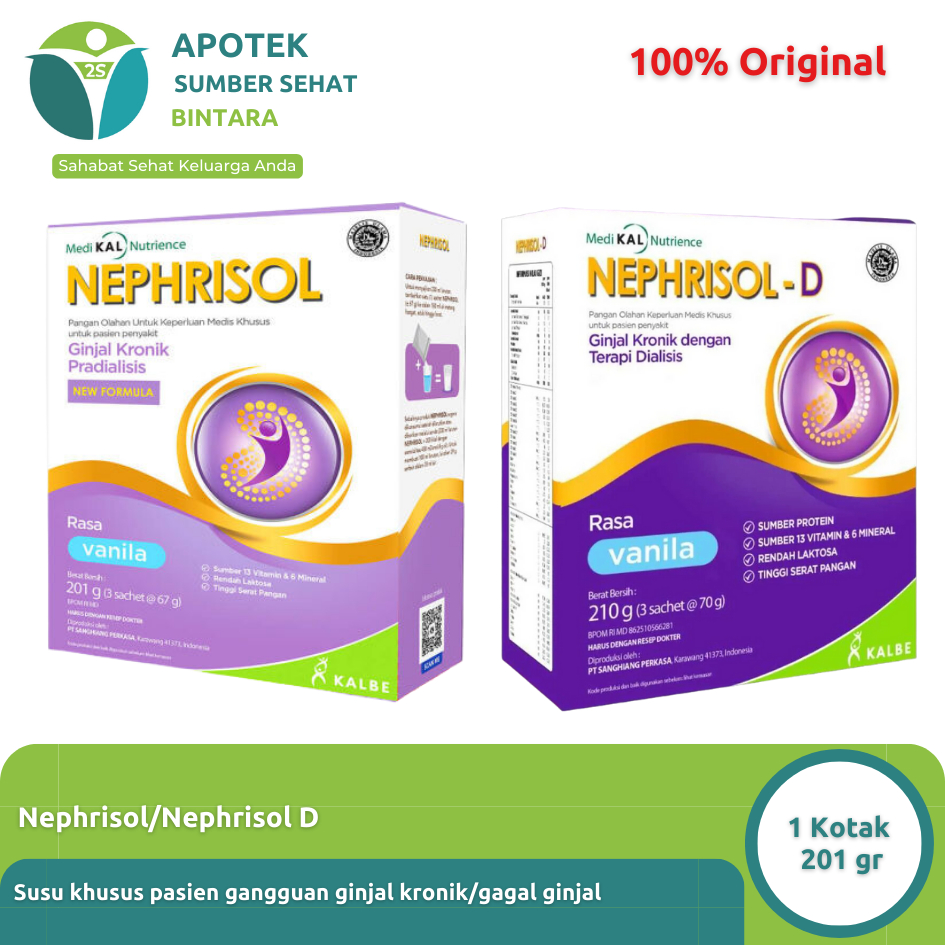 Jual Nephrisol Susu Pasien Cuci Darah/Gagal Ginjal | Shopee Indonesia
