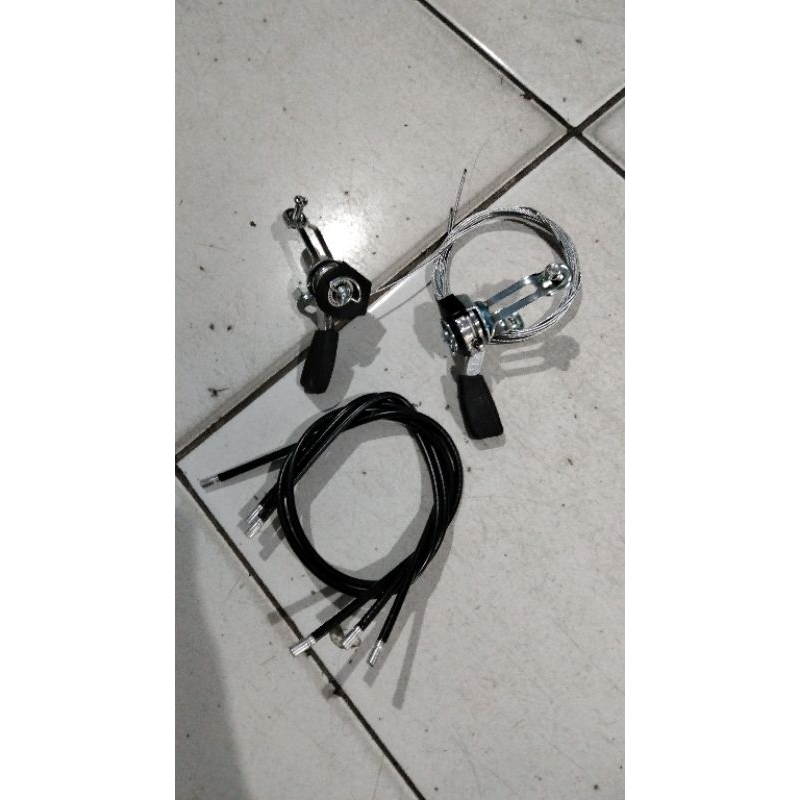 Jual operan gigi sepeda 6-7 speed model jempol dan vespa | Shopee Indonesia